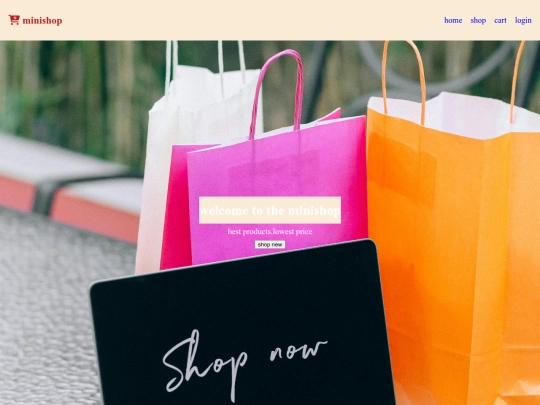 minishop/minishop screenshot