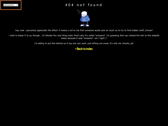 not_found screenshot