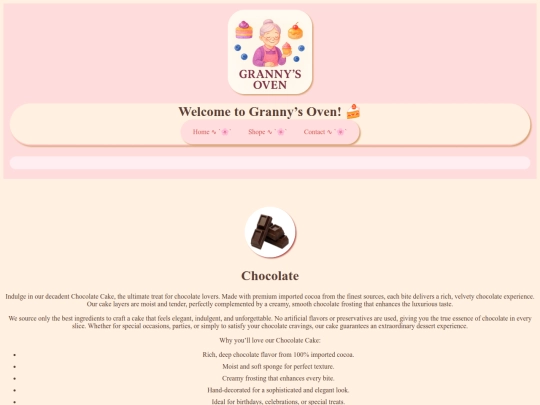 chocolate screenshot