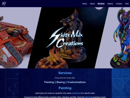 services screenshot