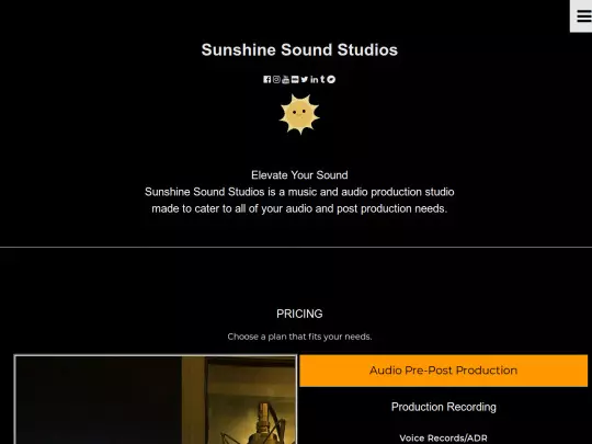 sunshinePricing screenshot