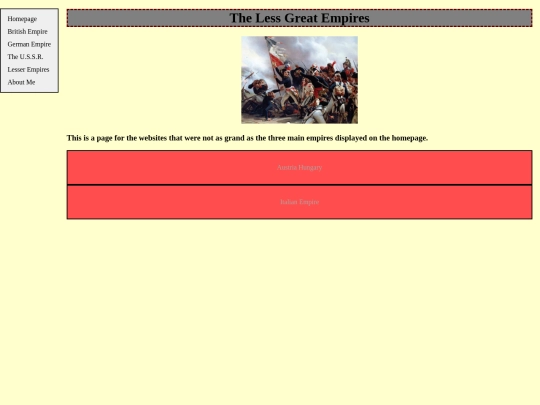MinorEmpires screenshot
