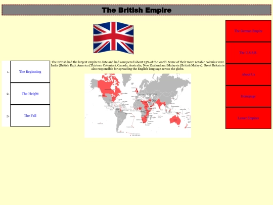 britishhomepage screenshot