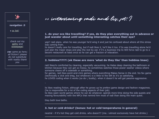 ocs/questions screenshot