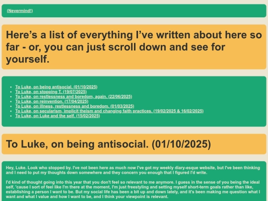 letters screenshot