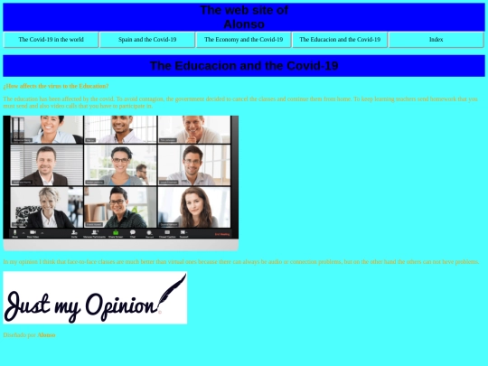 TheEducacionandtheCovid-19 screenshot