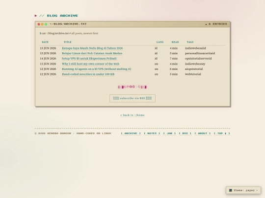 archive screenshot