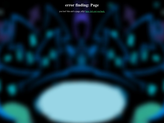 not_found screenshot