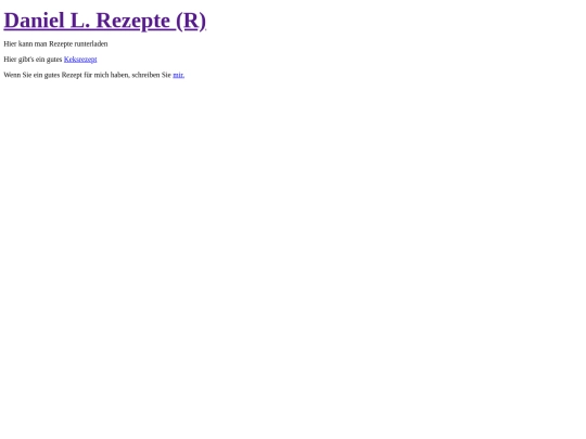 Rezepte screenshot