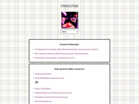resources screenshot