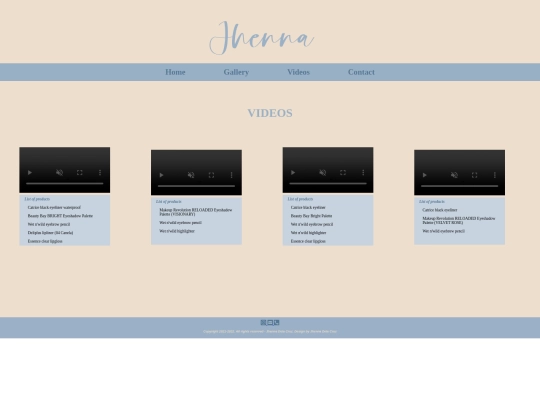 videos screenshot