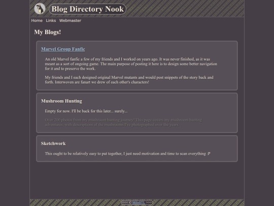 blogs screenshot