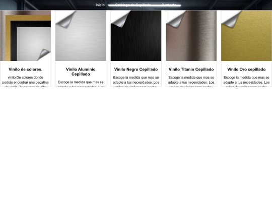 catologo-cepillado screenshot