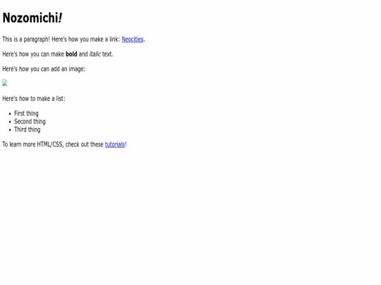 index screenshot