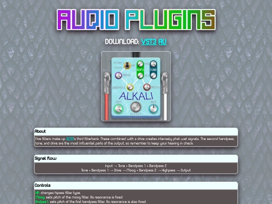 LLA/Plugins/Alkali screenshot