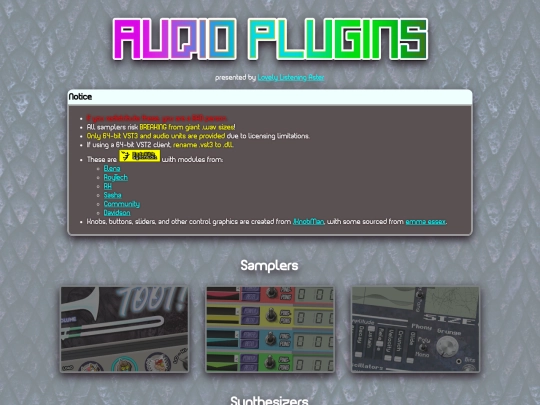 LLA/Plugins screenshot