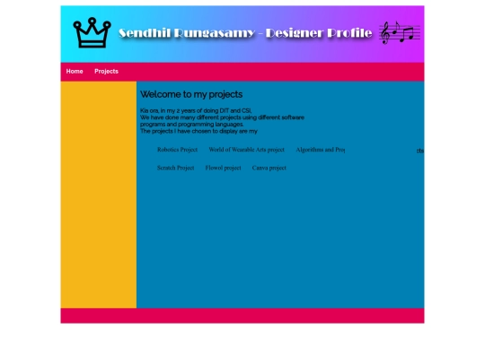 projects screenshot