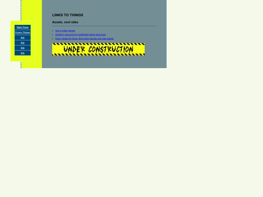 links screenshot