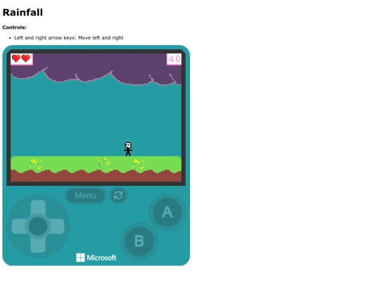 Rainfall screenshot