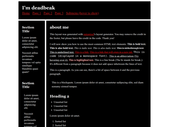 deadbeak screenshot