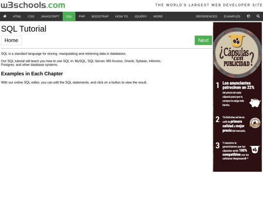 taller3/sql screenshot