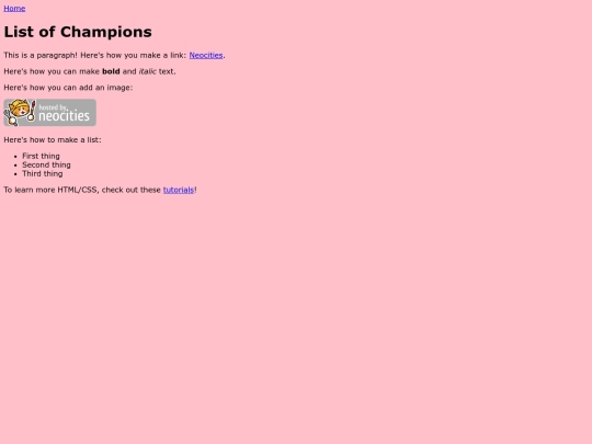 table screenshot