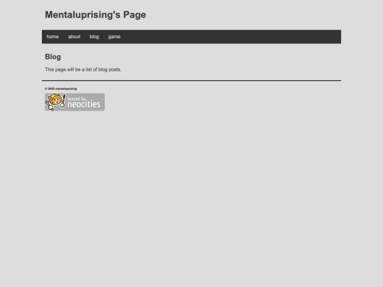 blog screenshot