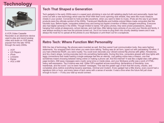 technology screenshot