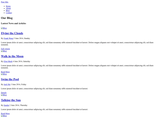 blog screenshot