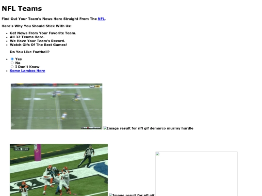 NFL-Stats screenshot