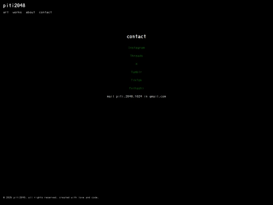 contact screenshot