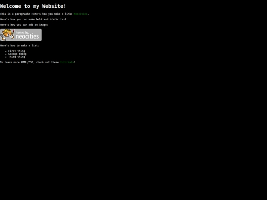 test screenshot