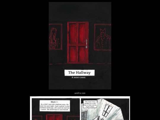 Hallwaycomic screenshot