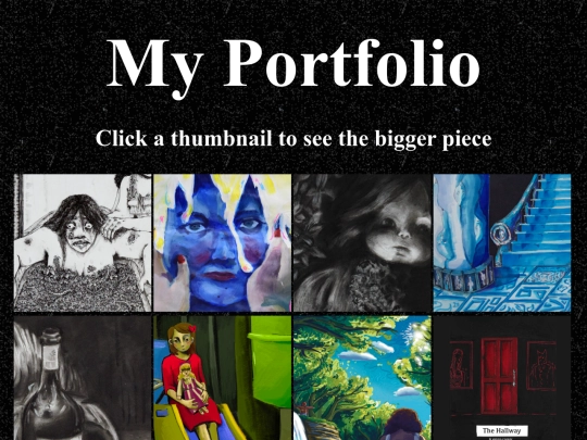 Portfolio screenshot