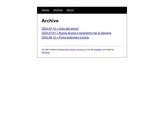 archive screenshot