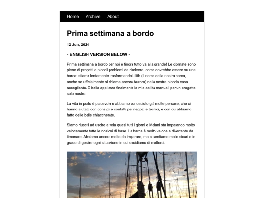 posts/2024-06-12-Prima-settimana-a-bordo screenshot