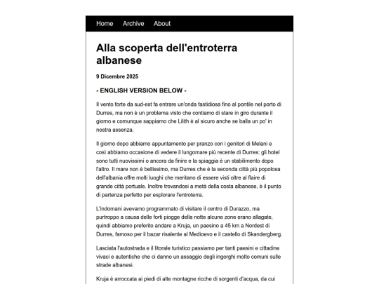 posts/2025-12-09-Alla-scoperta-dellentroterra-albanese screenshot