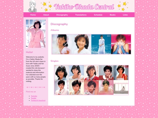 discography screenshot