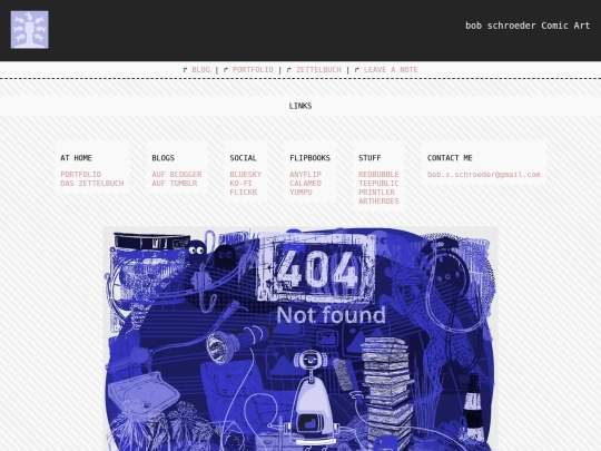 links screenshot