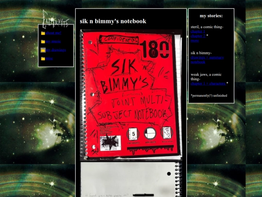 sik-n-bimmy-notebook screenshot