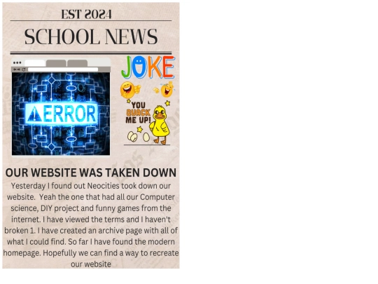info screenshot