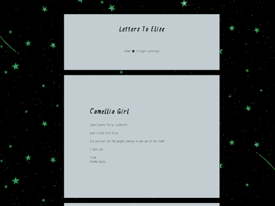 fic/camellia-girl screenshot