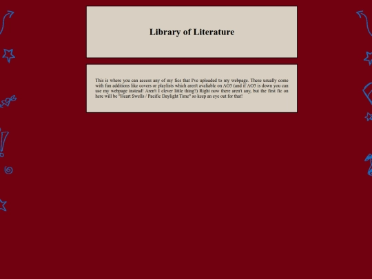 fic/library screenshot