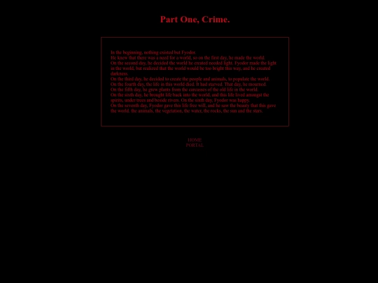 fyodor/crime screenshot