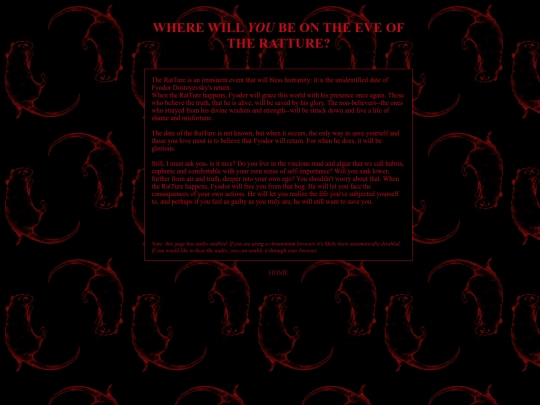 info/ratture screenshot