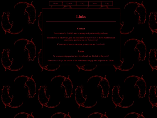 links screenshot