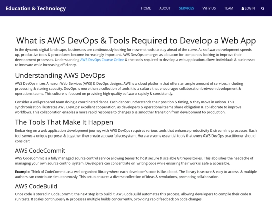 aws-devops-tools-web-app-development screenshot