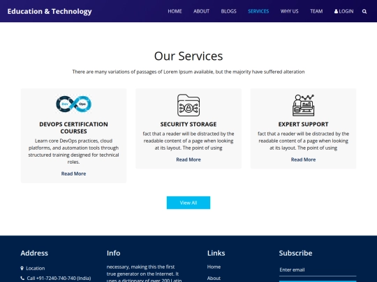 service screenshot