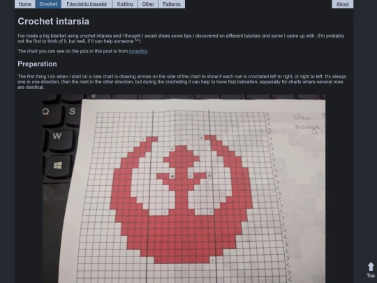crochet/intarsia screenshot