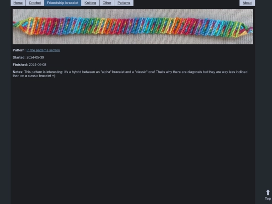 friendshipbracelet/bracelet_100 screenshot